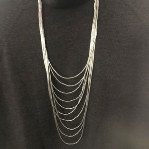 Sterling Silver Multi-Strand Necklace